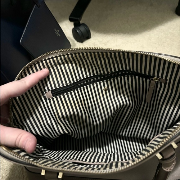 Kate Spade Cameron Street colorblock Dusty Pink/Mauve Crossbody w/ Dust Cover - Picture 8 of 11